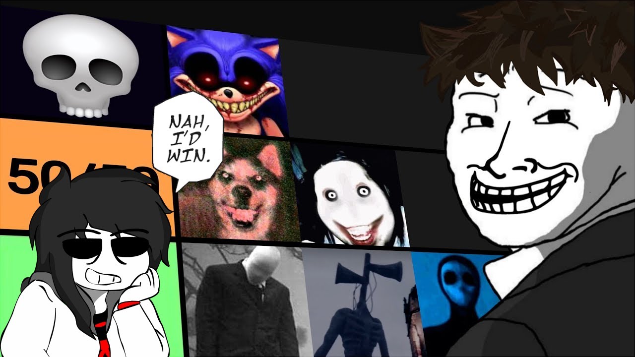 REALMENTE PUEDES CONTRA JEFF? Que tan FACIL VENCERÍA estos CREEPYPASTAS??? - EDHEN REACCIONA