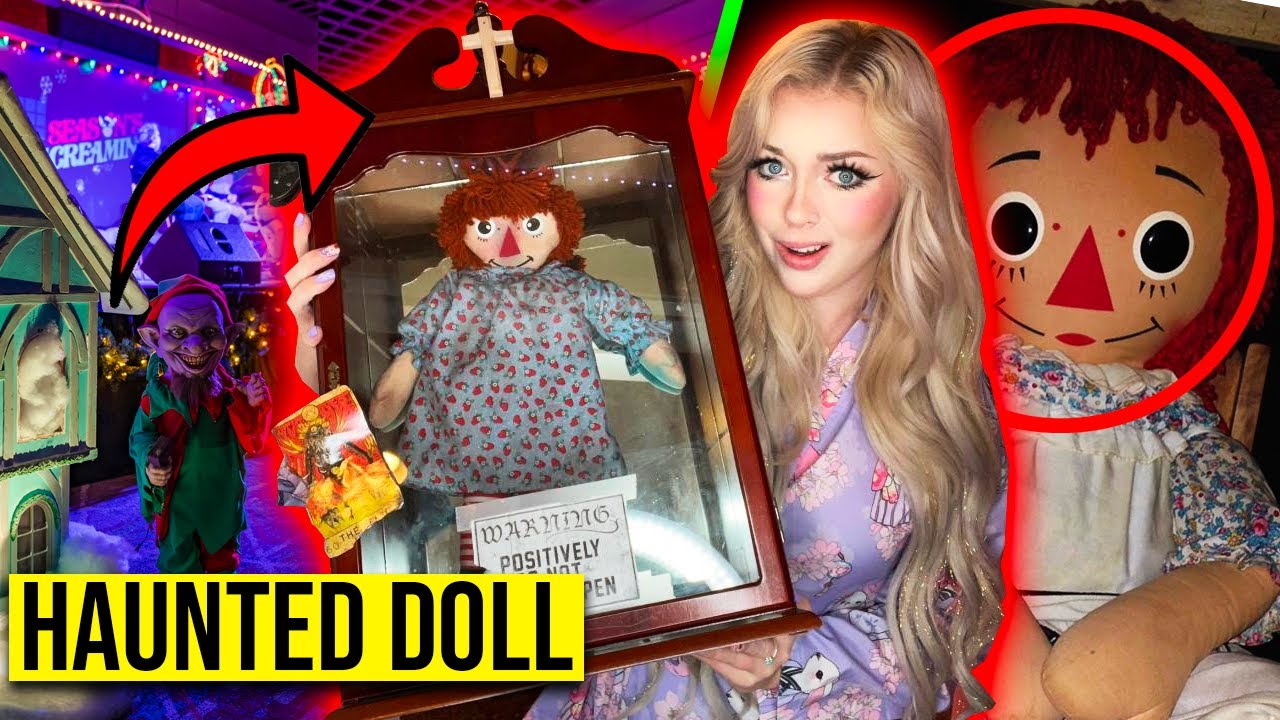 I Bought a HAUNTED ANNABELLE DOLL AT A CREEPY CHRISTMAS CONVENTION...