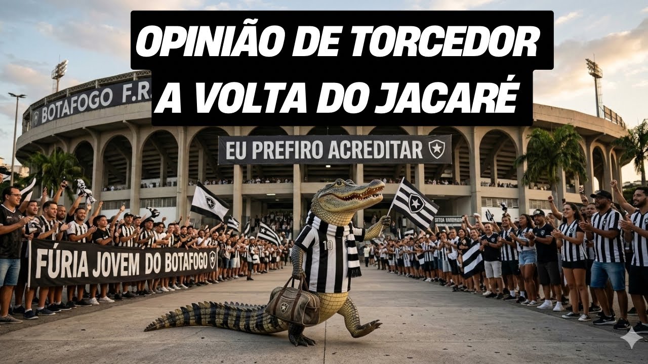 OPINIÃO DE TORCEDOR - A VOLTA DO JÚNIOR SANTOS - EU PREFIRO ACREDITAR. 