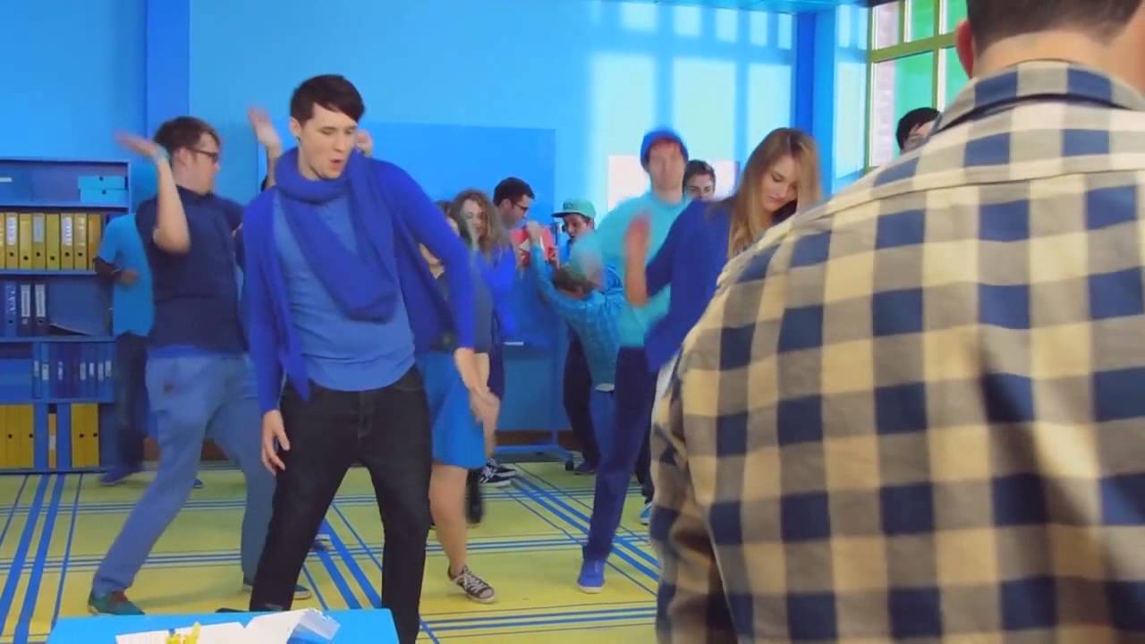 so much blue