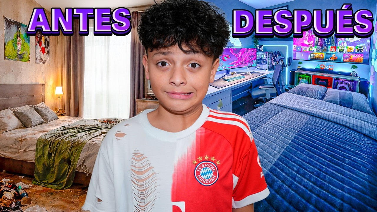 TRANSFORMANDO EL CUARTO DE DAVID