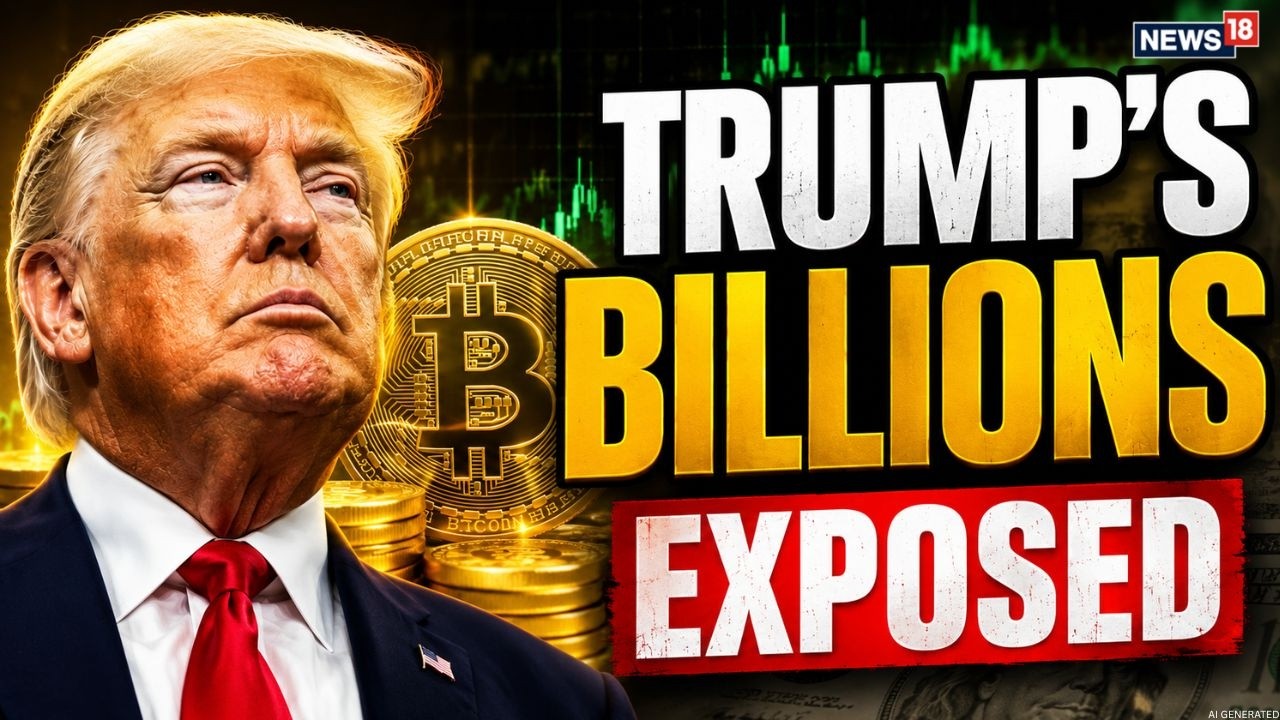 LIVE : Trump's Crypto Empire Exposed | Trump Made $1 Billion From Crypto? Wealth Report Revealed