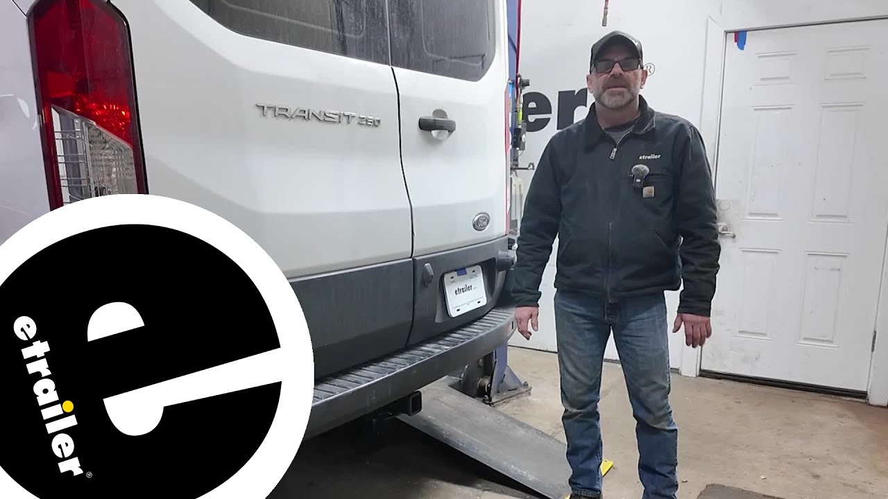 Easily Install Your etrailer Class III Trailer Hitch - 2016 Ford Transit T250