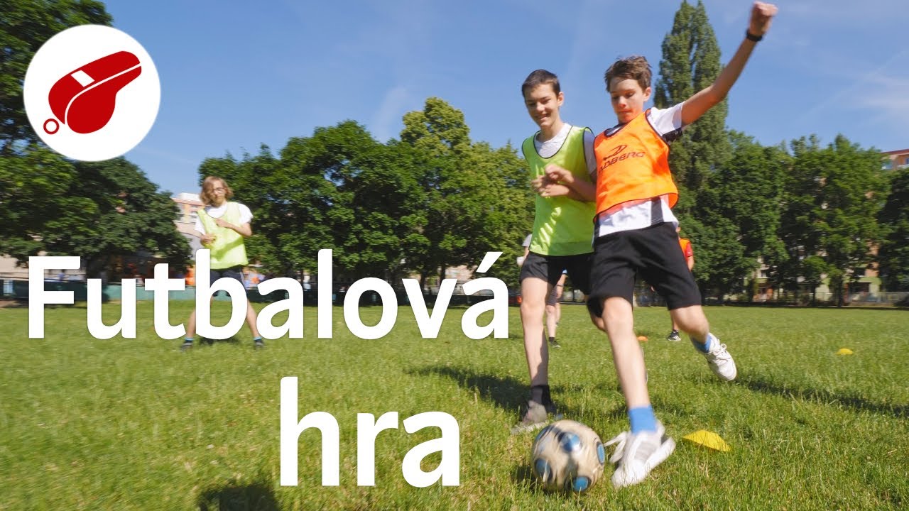 Prihrávaná dvojíc vo štvorci - futbalová prípravná hra