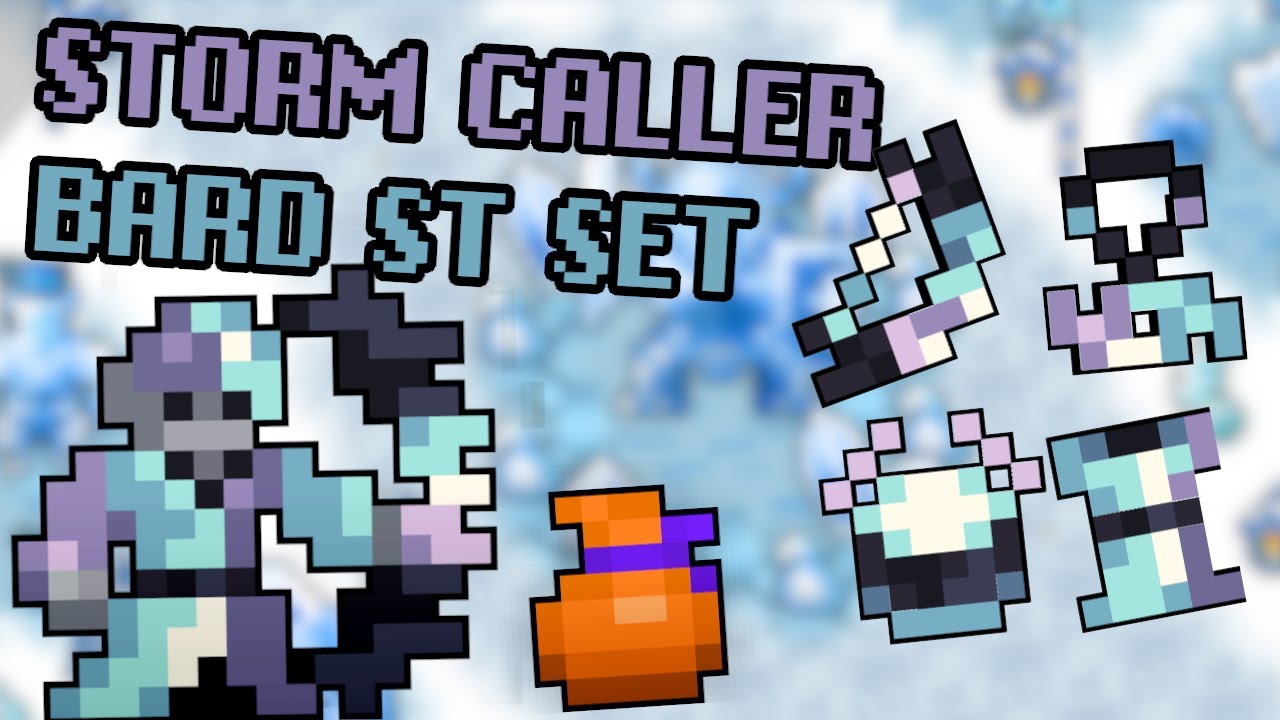 RotMG Storm Caller Bard ST SET Showcase! Good enough ST Set?