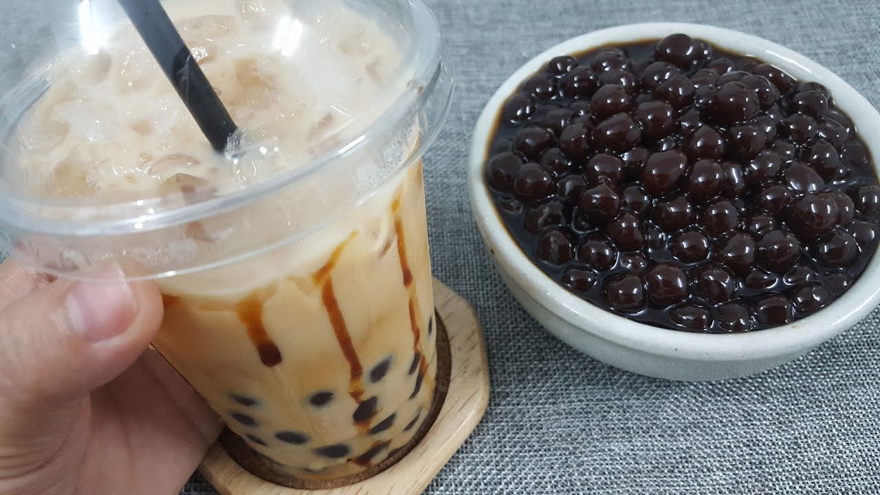 Cách làm TRÀ SỮA TRÂN CHÂU ĐƯỜNG ĐEN dễ nhất