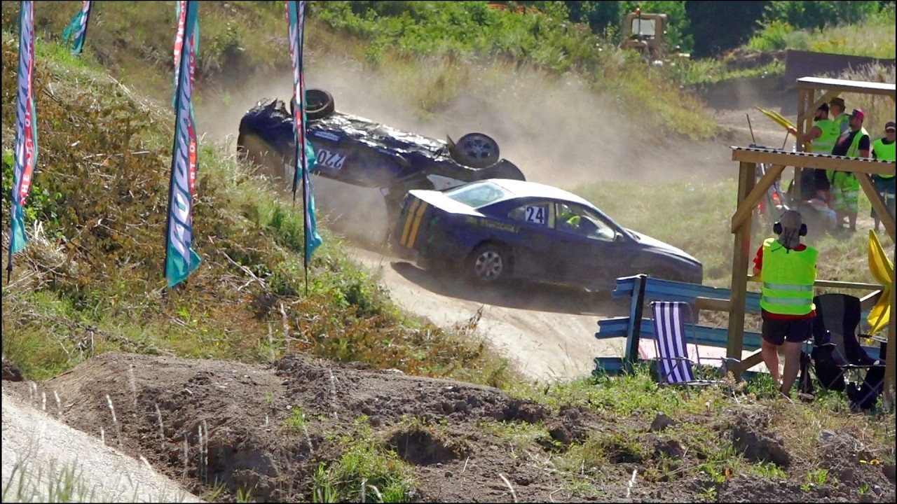 Folkracefestivalen  20/7 2024  Dag 5 kval 1 Folkrace Motala Finaldag Senior #raceforlife  #bilcross