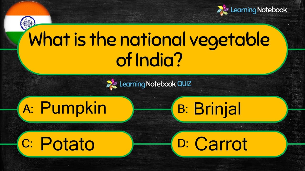 Quiz on National Symbols of India - India General Knowledge Quiz