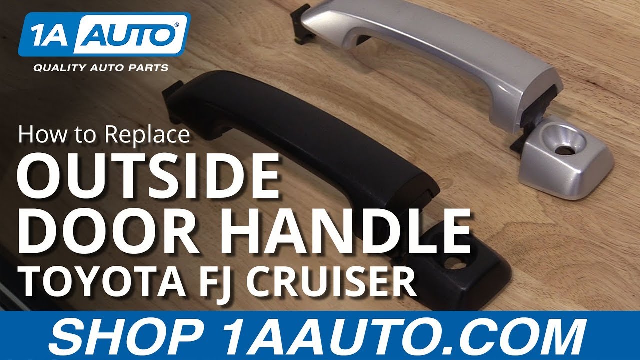 How to Replace Outside Door Handle 07-14 Toyota FJ Cruiser