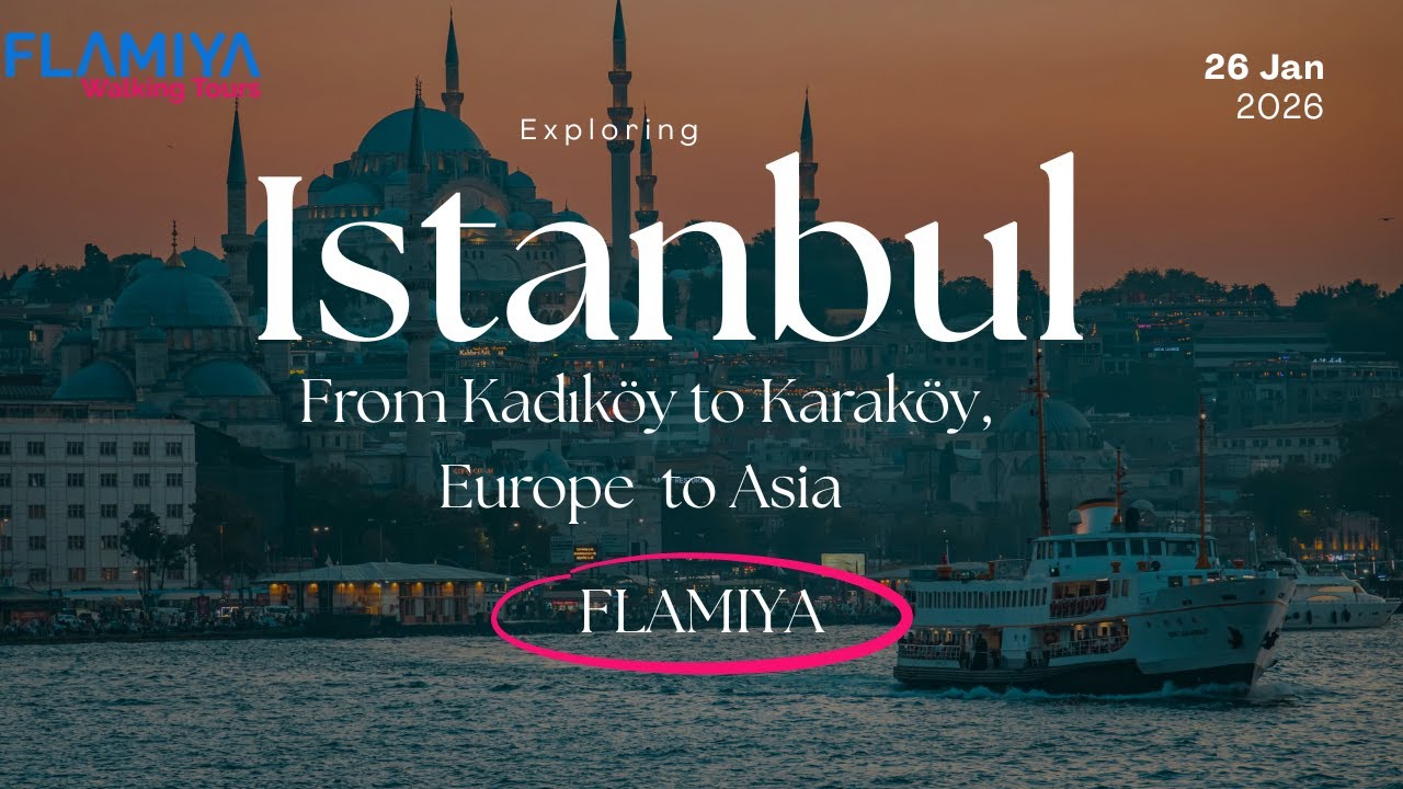 From Kadık&ouml;y to Karak&ouml;y 🇹🇷 | Europe to Asia Ferry Cruise | Istanbul Walking Tour 2026