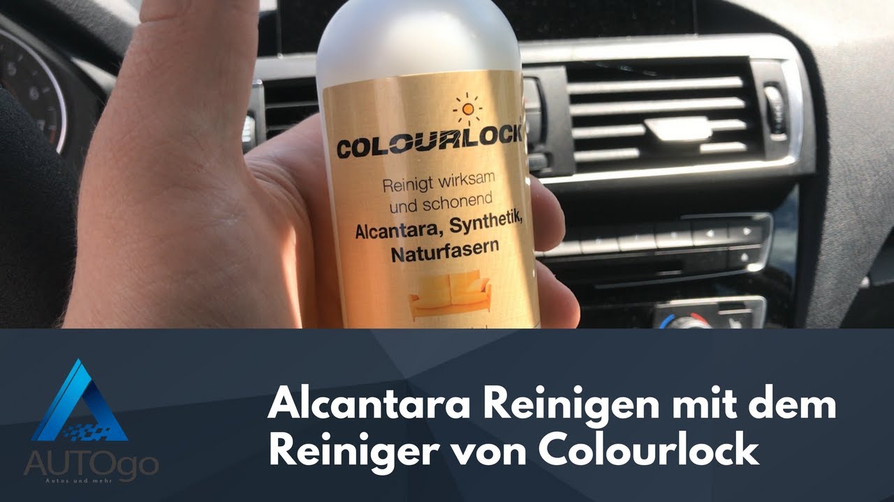 Alcantara richtig Reinigen mit dem Colourlock Alcantara