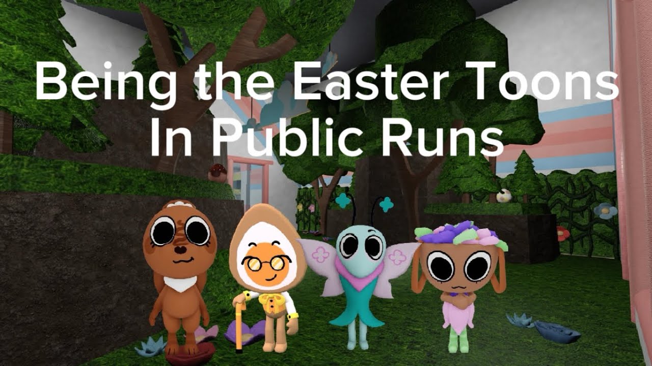 Being the Easter Toons in Public Runs and getting attacked by mains