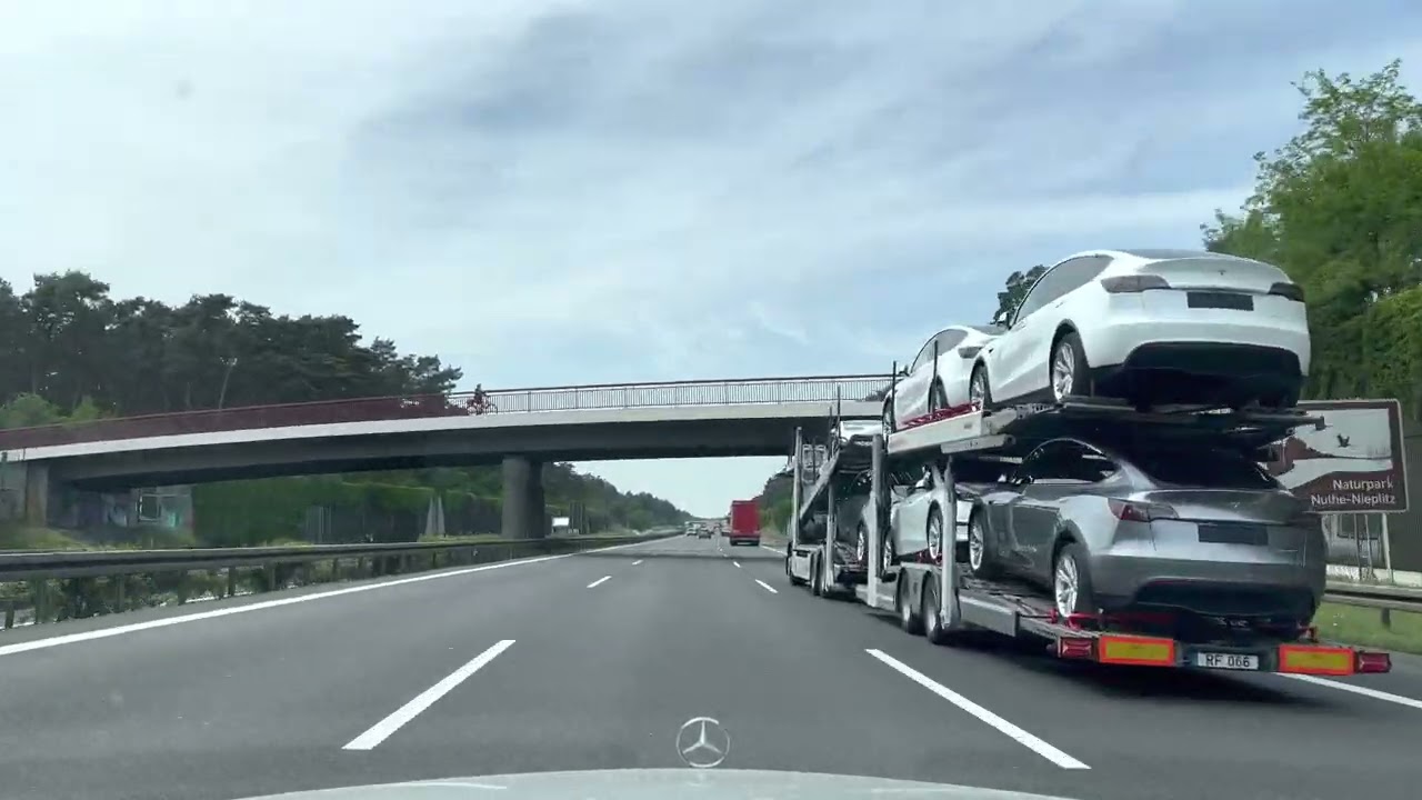 Germany Berliner Ring Autobahn A10 Schönefelder Kreuz - Kreuz Potsdam