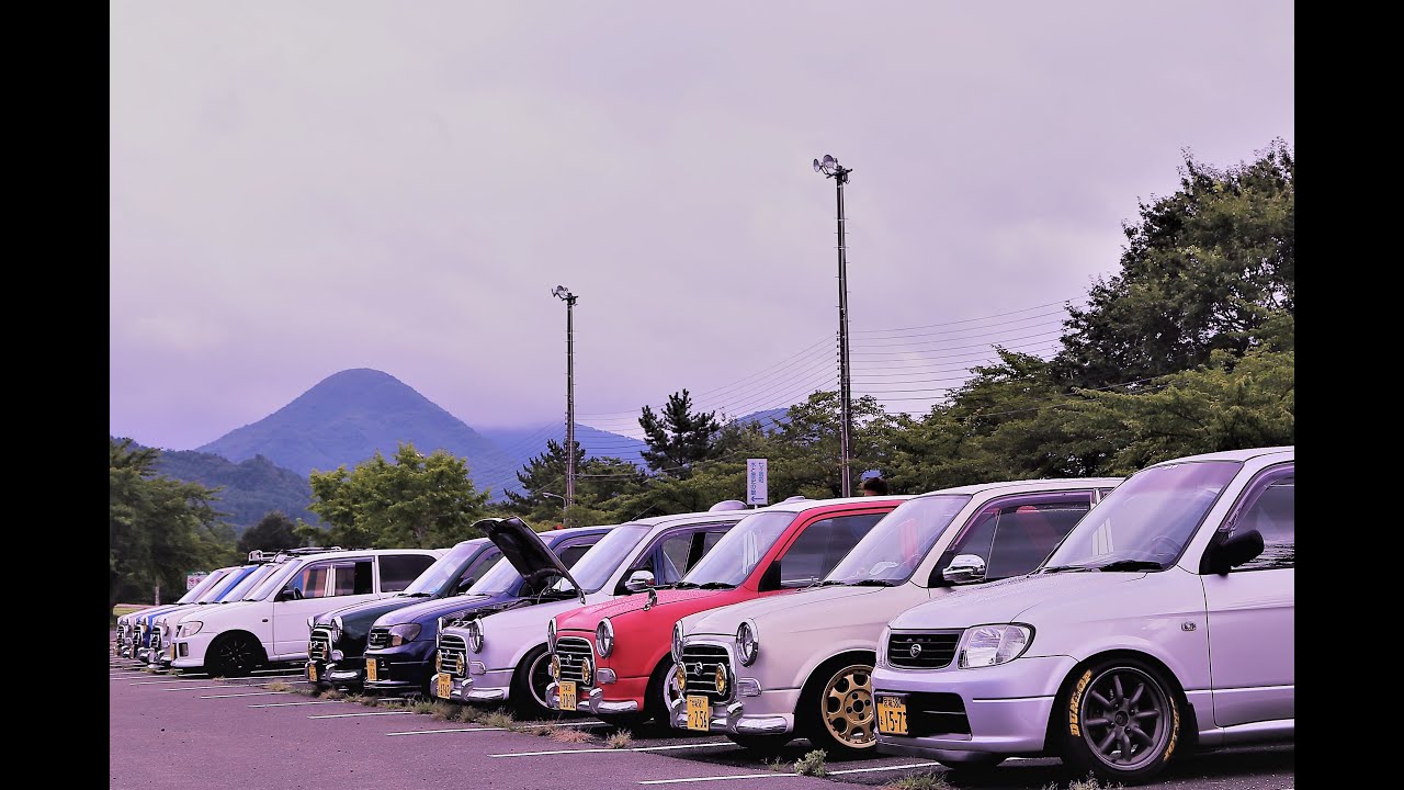 SLO交流会　ダイハツ　L700ミラ、ミラジーノ カスタム　チューニング　改造　宮城県七ヶ宿町　オフ会　カスタムカー　ドレスアップカー　ミーティンリポート　ちっこい奴ら　マイスターチャンネル