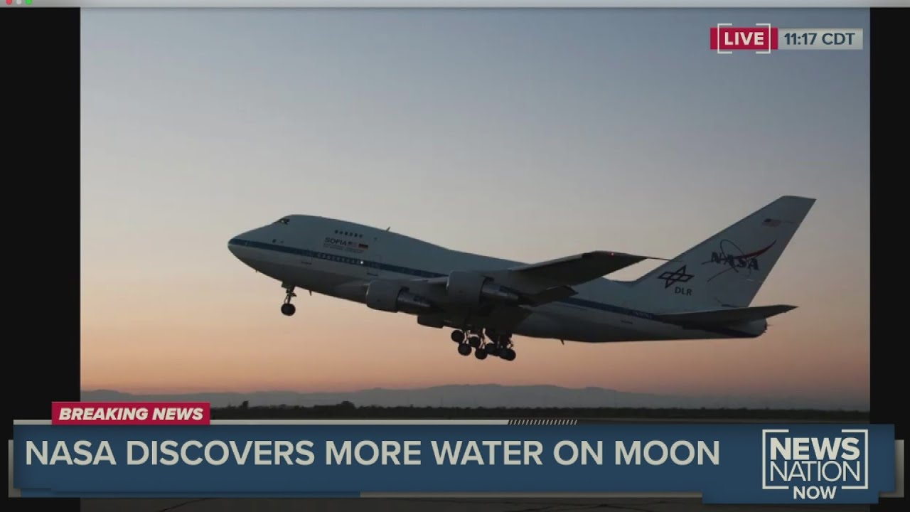 NASA announces new discovery about water on the moon