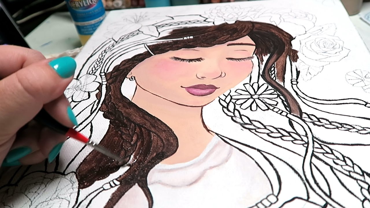 MORE ACRYLIC PAINTING!