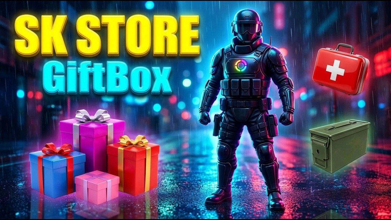 SK GiftBox &ndash; FiveM Gift Box Script QB-Core & QBox Ready 🎉