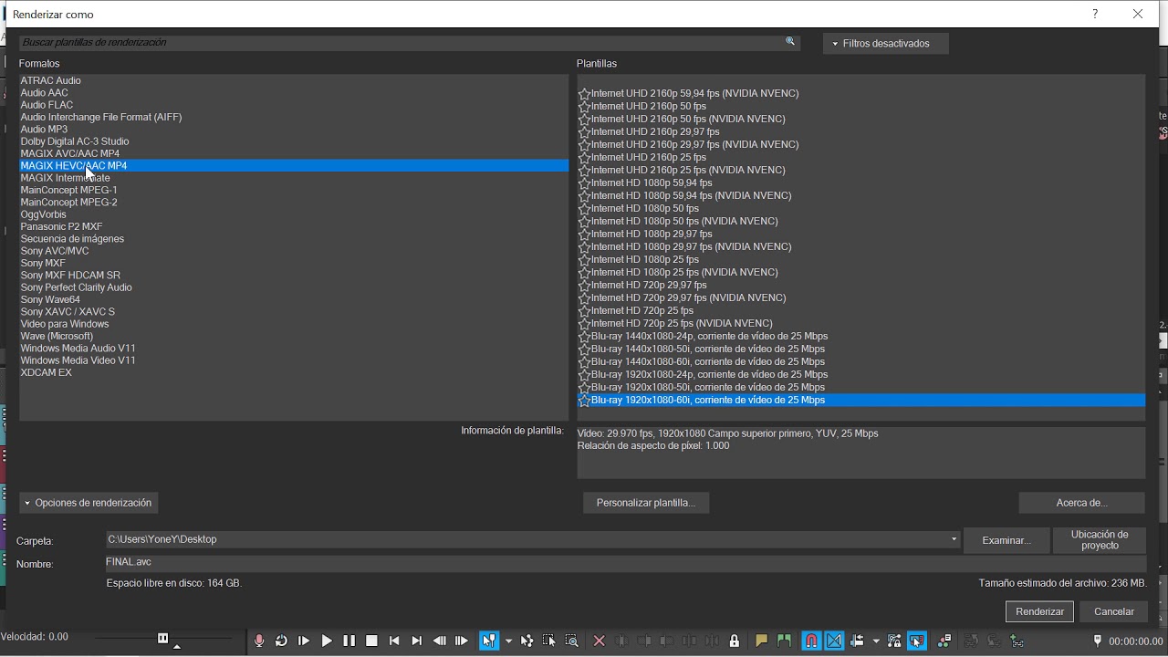 Tutorial de Vegas pro 17 - PARTE 25 - Renderizar