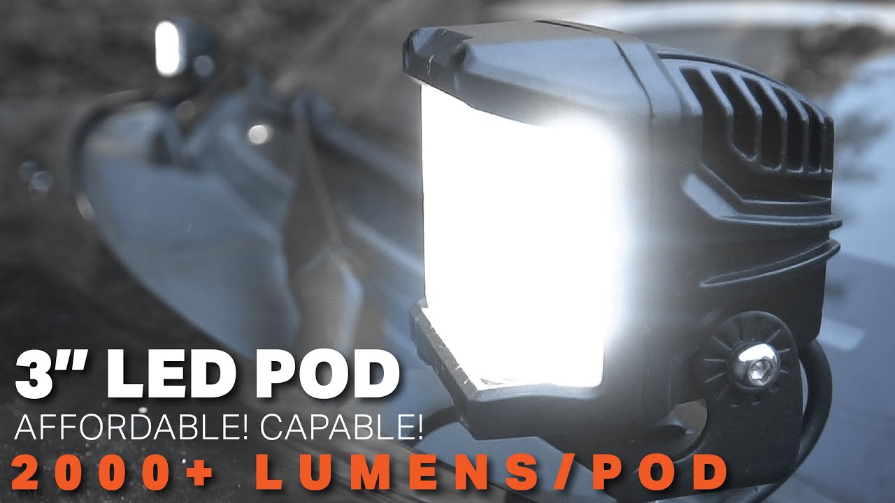Светодиодные фары Harbor Freight Roadshock LED 3