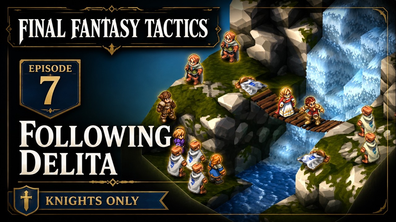Final Fantasy Tactics - Knights Only Challenge Playthrough - Episode 7: Following Delita