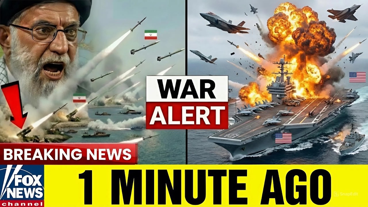 4:40 PM - Coalition Fires 420 Missiles At US Carrier - 45 Minutes Later The Empire Is Gone