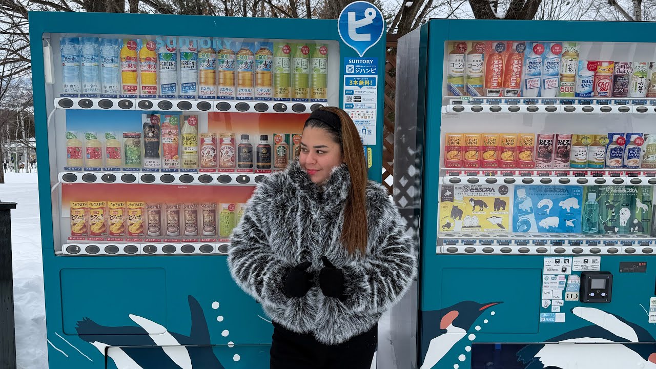 HOKKAIDO VLOG |Got stranded in the airport, Snow mobile, Cafes in Sapporo, Everything we eat|