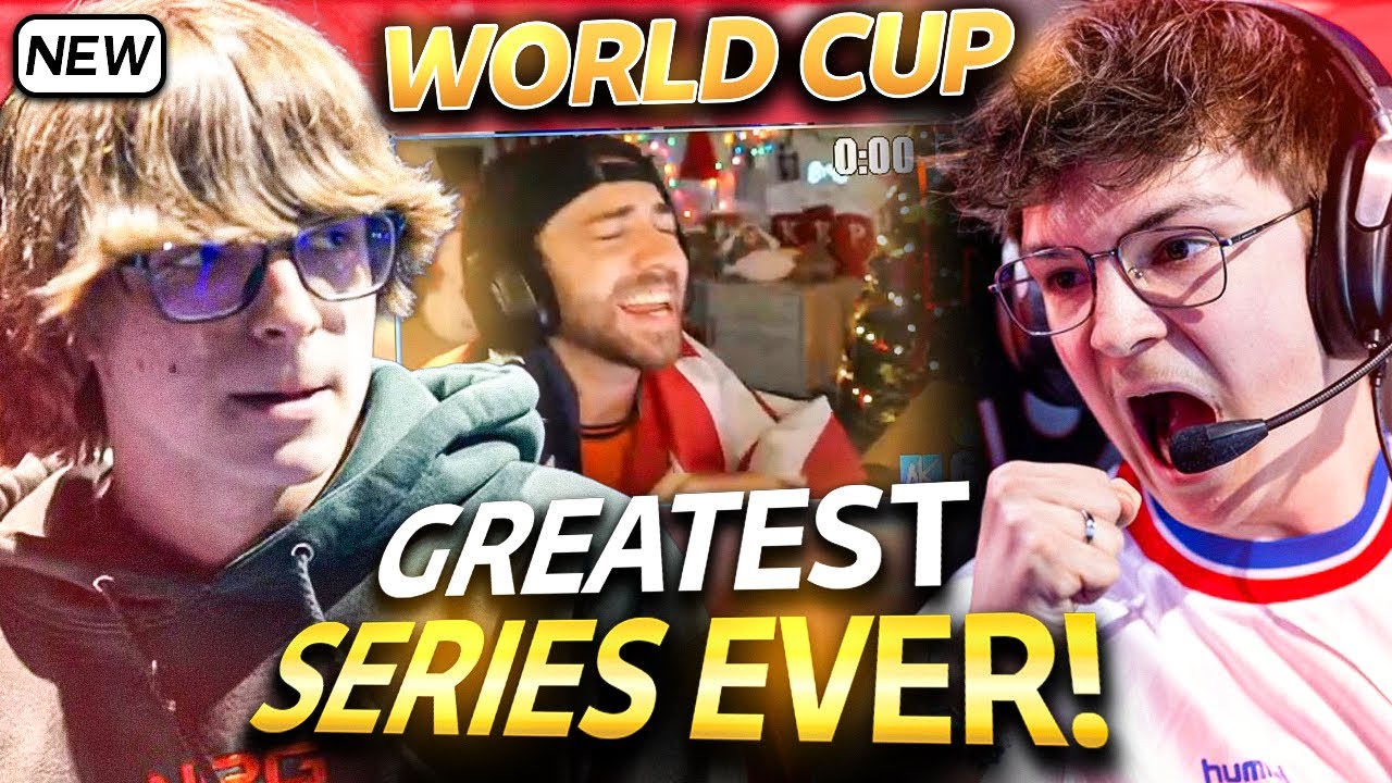 THE GREATEST ROCKET LEAGUE SERIES OF ALL TIME | USA vs FRANCE (FIFAE WORLD CUP) | Rocket League