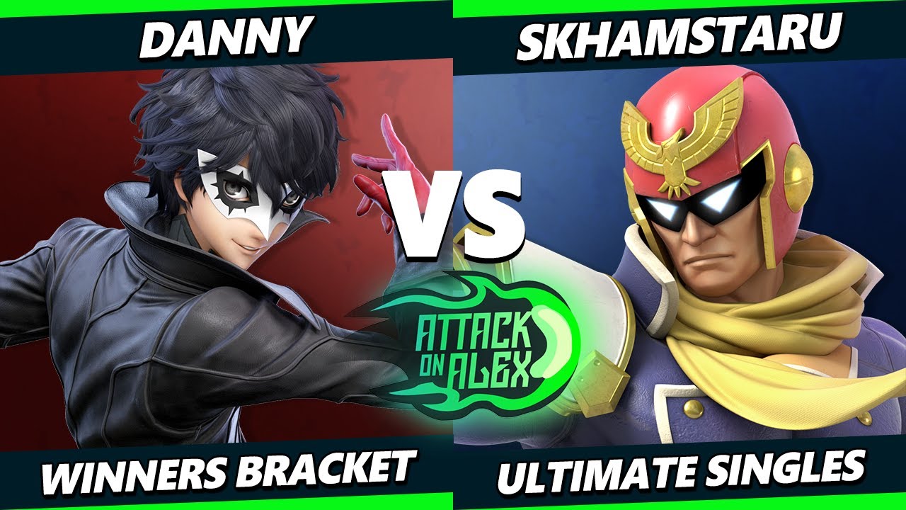 Attack on Alex 38.5 - Danny (Joker) Vs. SKhamstaru (Capitain Falcon) Smash Ultimate - SSBU