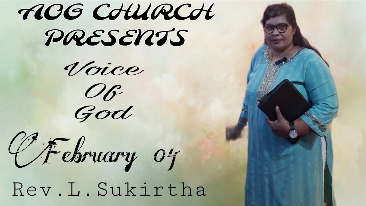 கர்த்தர் நன்மையை வரப்பண்ணுவார்.|Voice of God|Rev.L.Sukirtha|Aog Church Araly|Jaffna Sri Lanka|