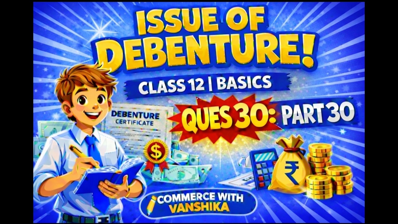 Issue of debenture | class 12 | Accountancy | writing of discount | part 30 | ques 30