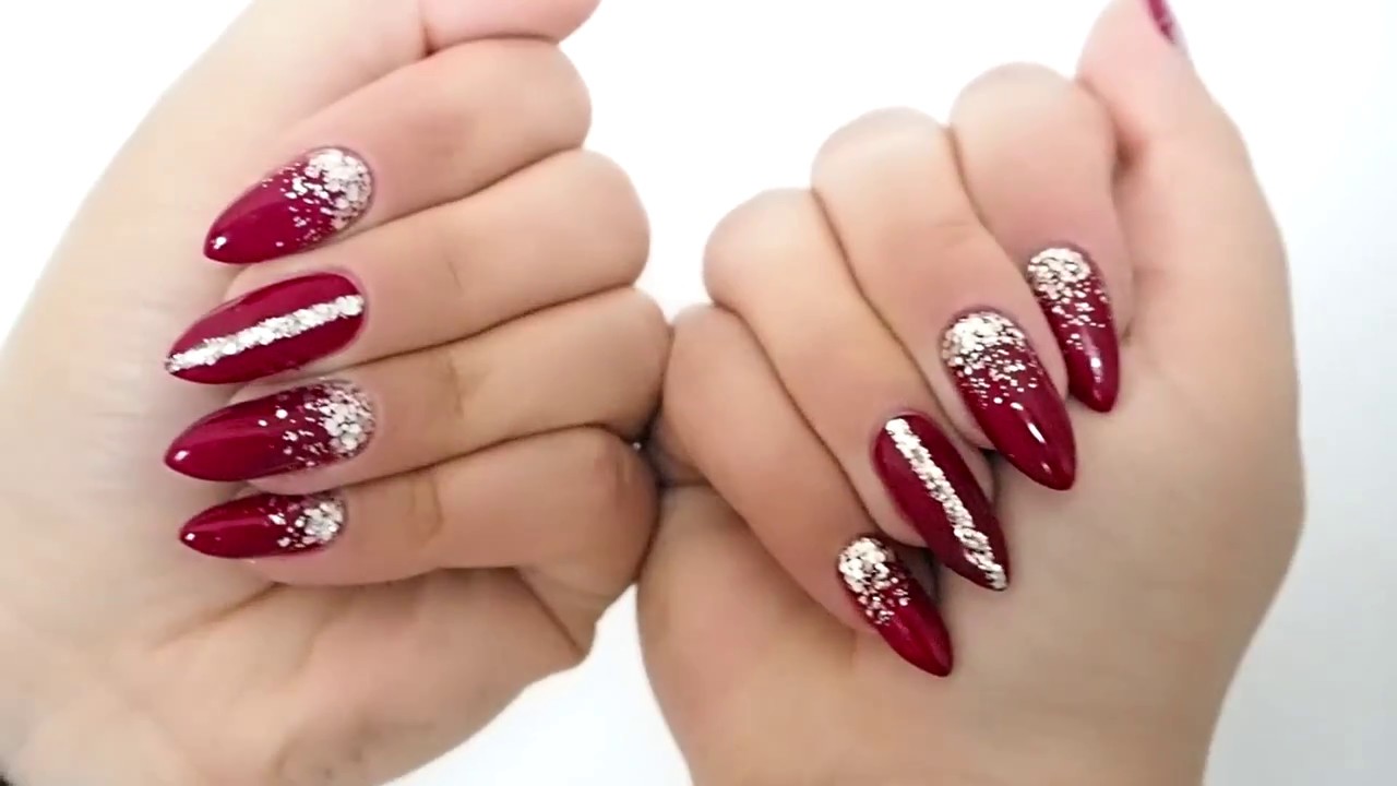 💅 JESIENNE PAZNOKCIE W STYLU BLING-BLING