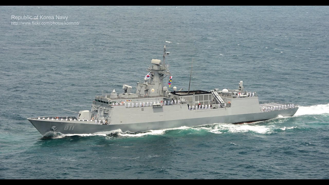Republic of Korea ROK Navy FFX 1 Incheon class frigate
