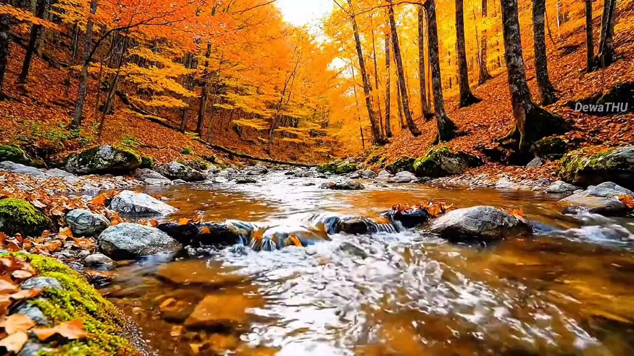 Relaxing River Sounds 🌊 Nature Ambience for Sleep, Stress Relief & Meditation