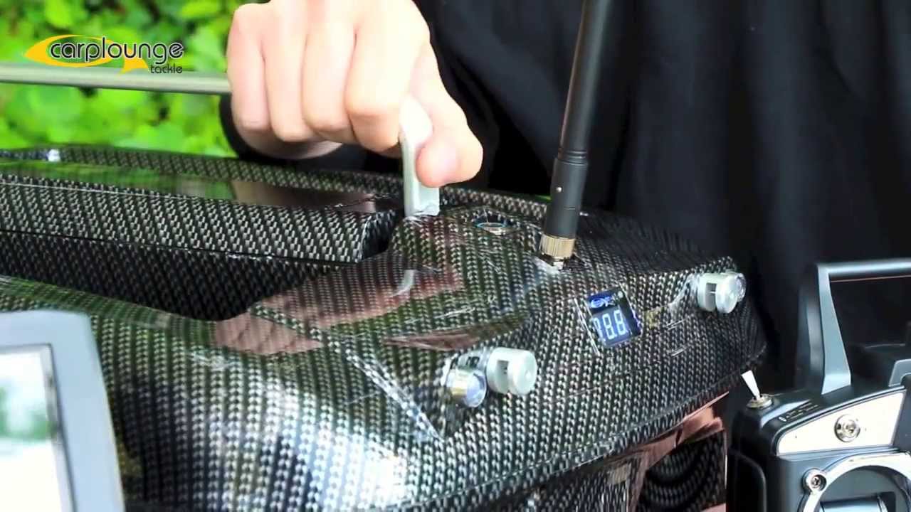 Carplounge RT4 Baitboat and fishfinder Introducing Englisch HD