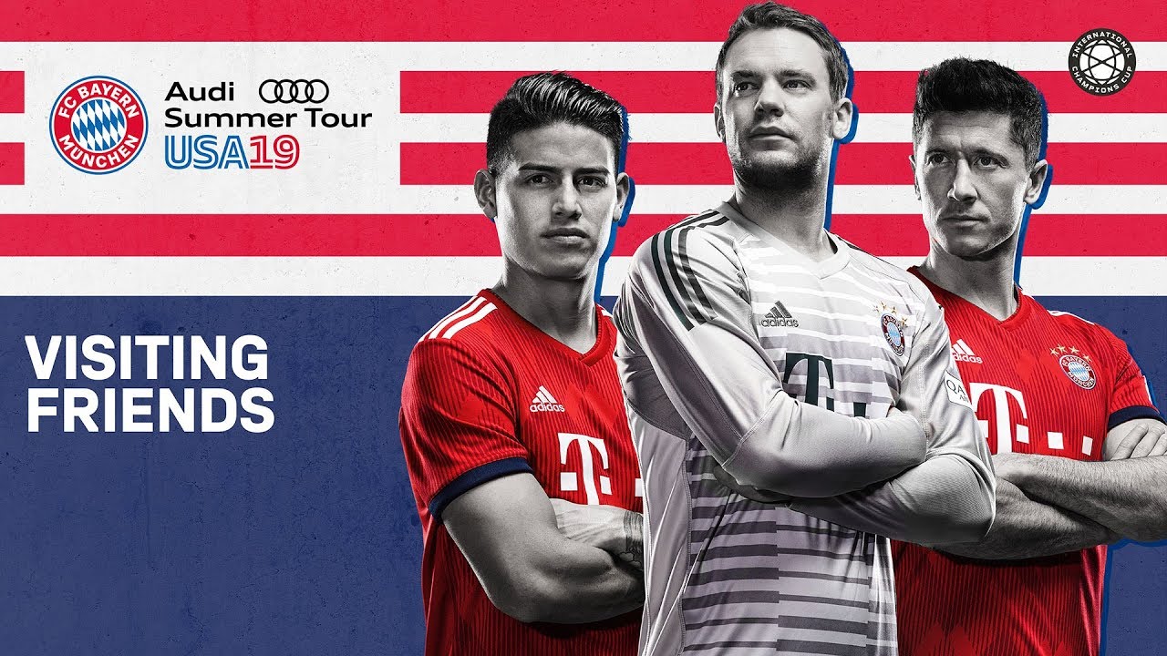 James Rodr&iacute;guez, Alphonso Davies & Co. plan FC Bayern's US-Tour 2019!