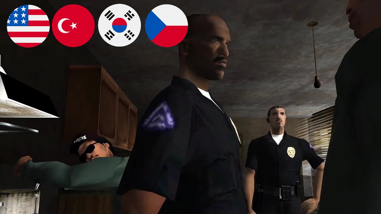 GTA SA - 4 LANGUAGE AI DUBBING - RASK AI
