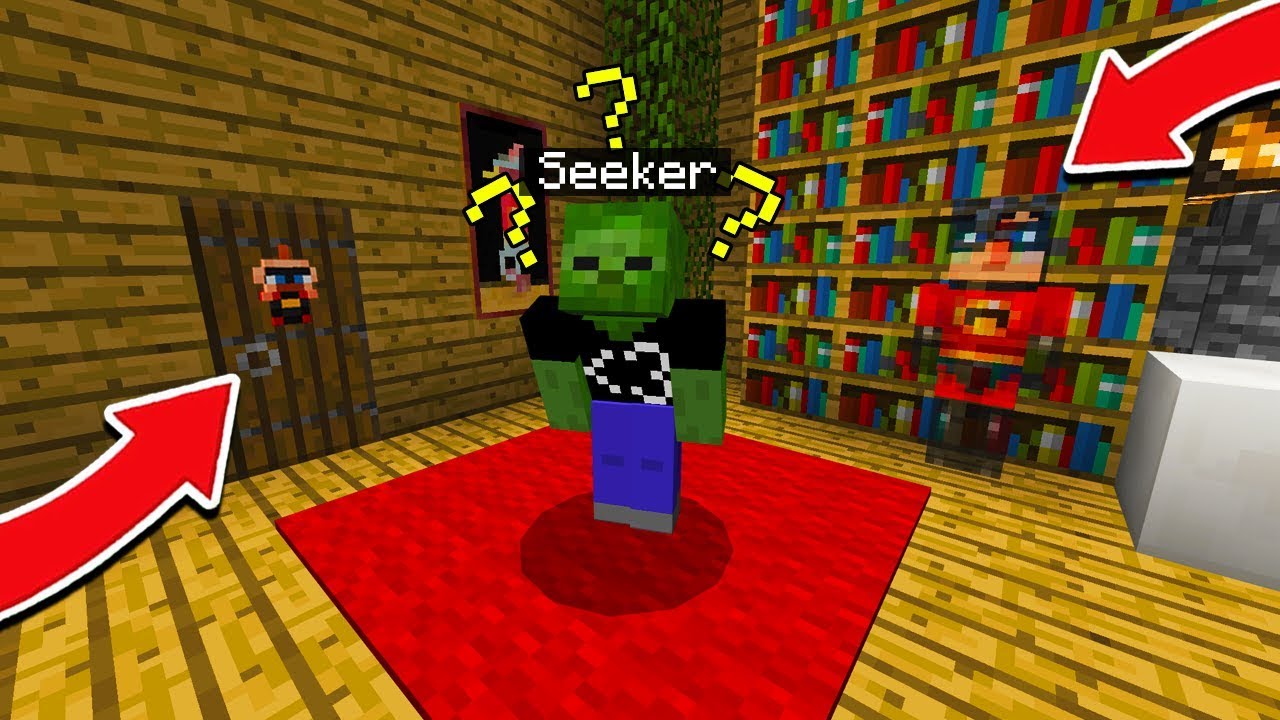 Суперсемейка 2 Прятки в Minecraft Pocket Edition