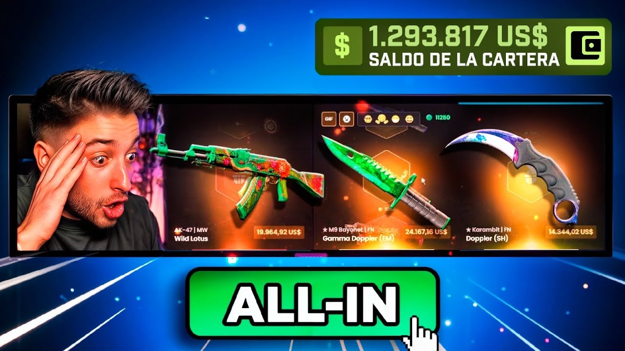 GASTO 1.293.817 DE ORO PARA HACER ESTE ALL-IN!!!