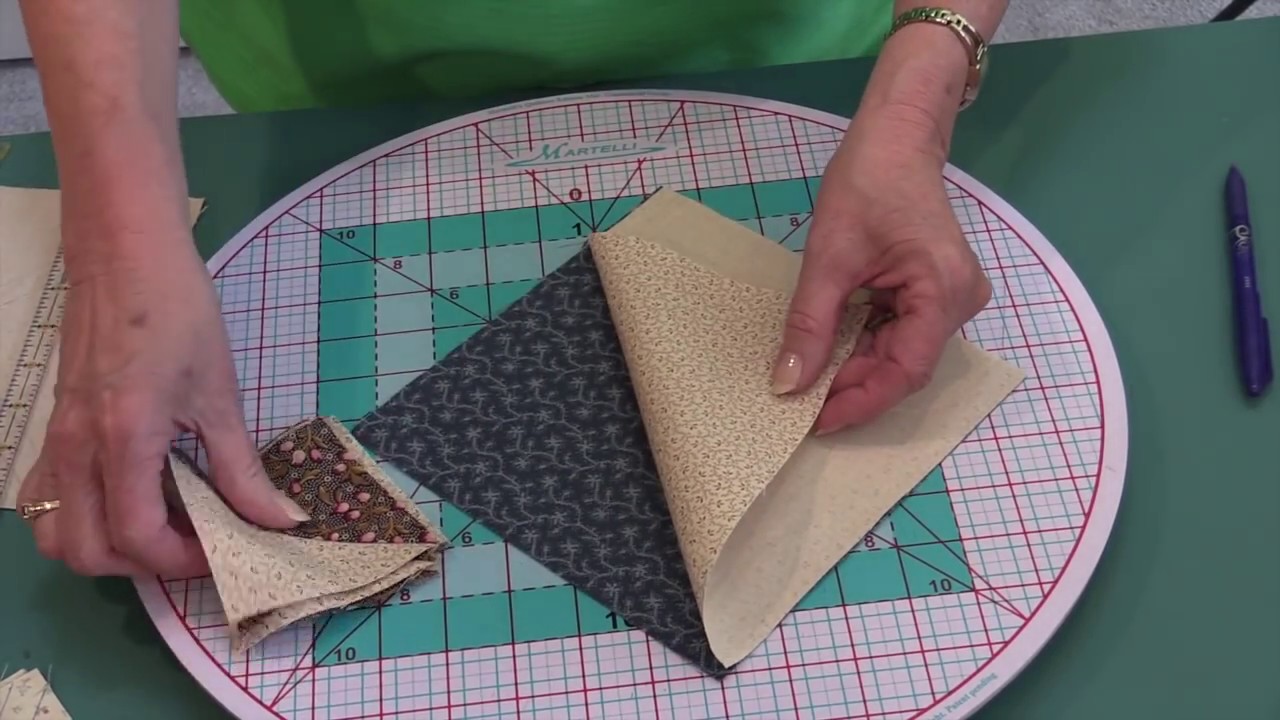 The Quilt Show: Easy Patchwork Math with Lynn Wilder - Half-Square Triangles