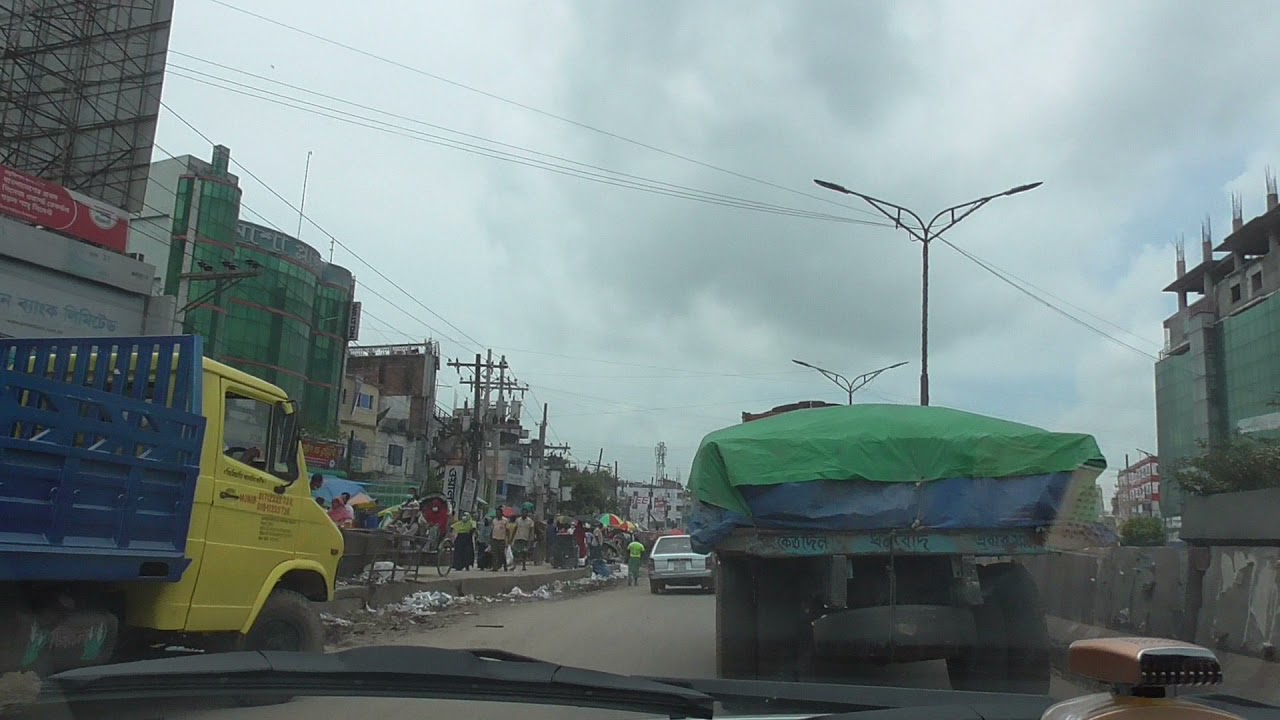 Dhaka to Manikgonj highway road || Bangladeshi Highway and car journey