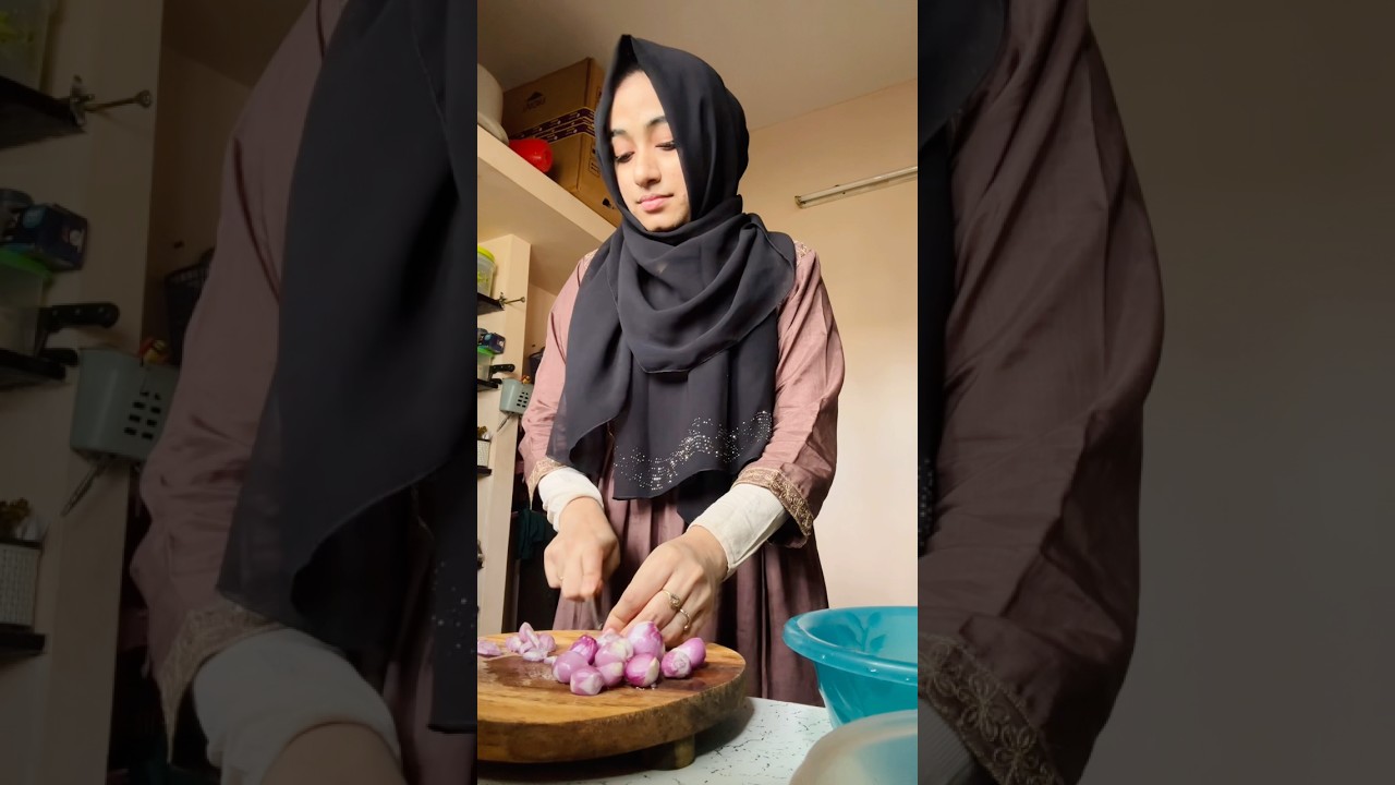 ☪️Ramadan Day 05 Sahar Cooking vlog🍛 | Prawn gravy sambar@sheerusdining