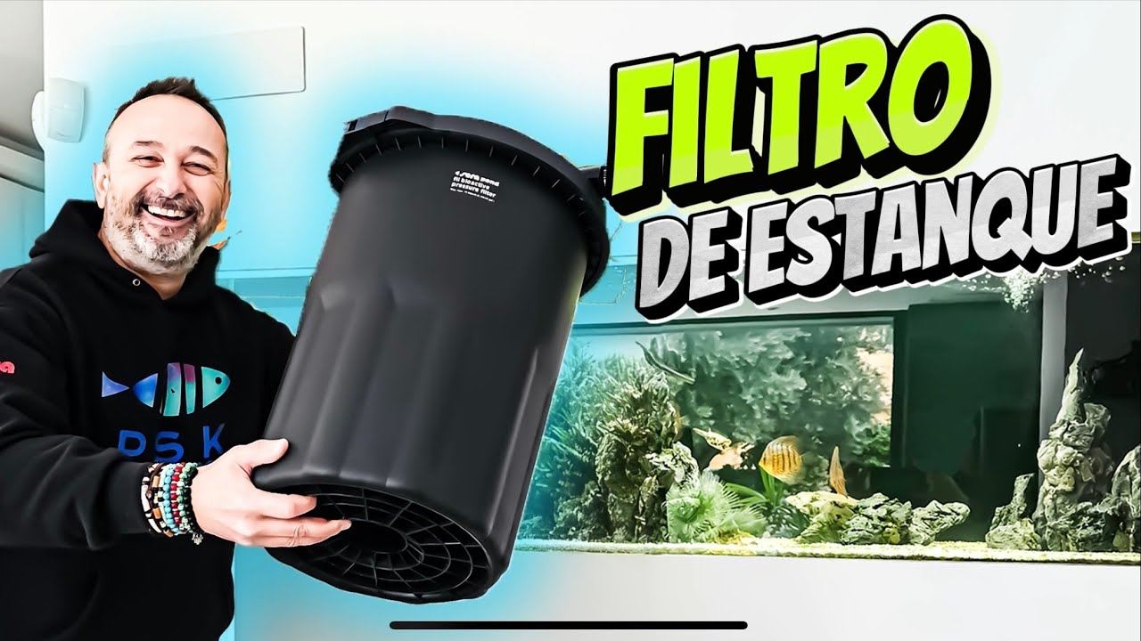 FILTRO EXTERNO PARA ACUARIO DE 1000 LITROS DE DISCOS