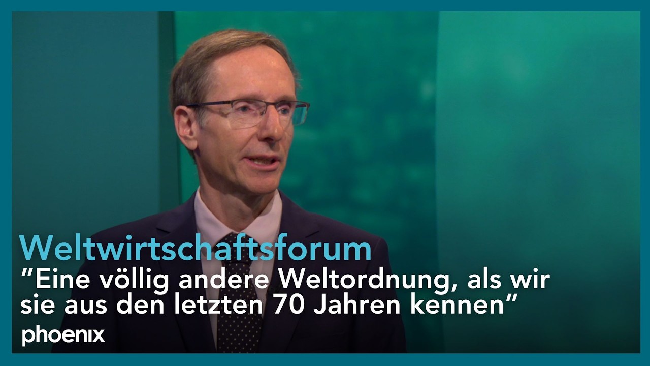 Joachim Weber (CASSIS) zum Weltwirtschaftsforum in Davos | 20.01.2026