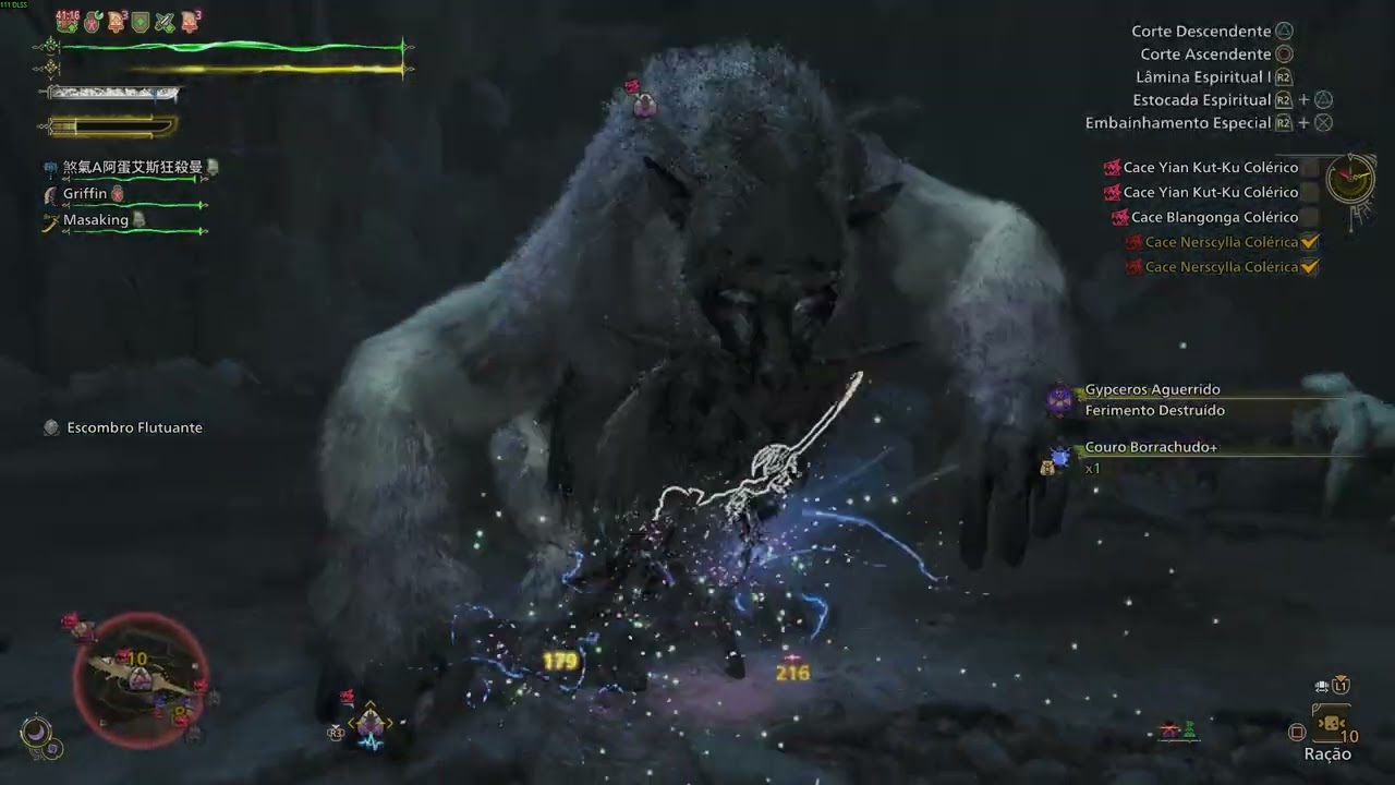 MH Wilds – Missão 8★ Cólera Velada | Long Sword Artianas do Gogmazios