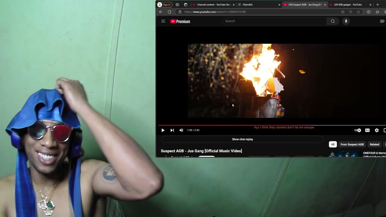 SUSPECT AGB - JUS GXNG (MUSIC VIDEO) #trending