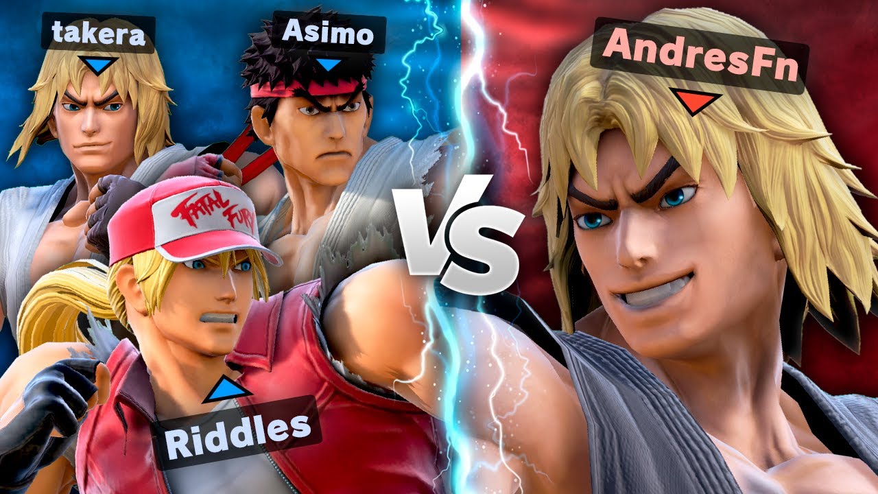 TORNEO CON LOS MEJORES RYU, KEN, TERRY Y KAZUYA DEL MUNDO