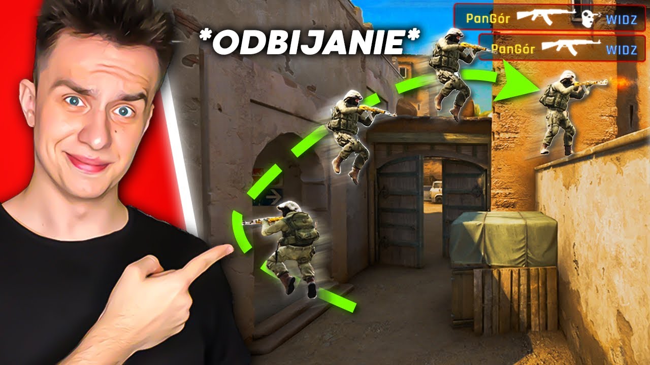 CS:GO, ale ODBIJAMY SIĘ OD ŚCIAN