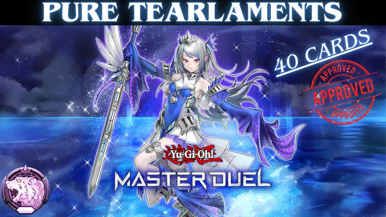 This 40-Card Tearlaments Deck Is Way Stronger Than I Expected! Crush Meta! [Yu-Gi-Oh! Master Duel]