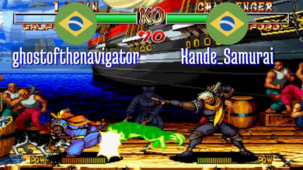 FT5 @samsho2: ghostofthenavigator (BR) vs Xande_Samurai (BR) [Samurai Shodown II Fightcade] Nov 1