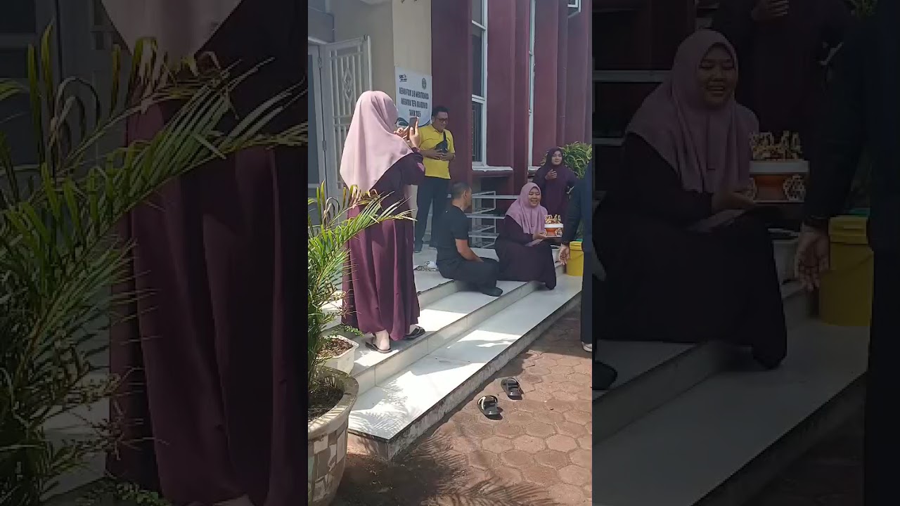 Ultah kepsek SMKN 1 Kutalimbaru 
